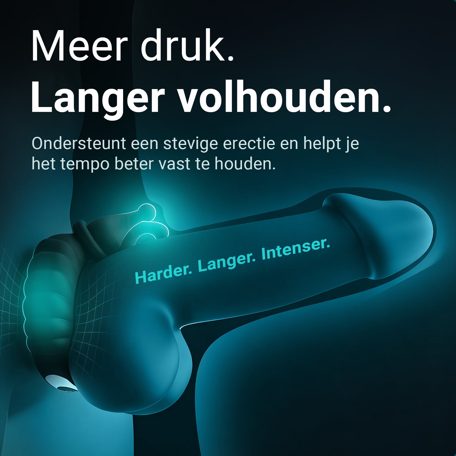 Ultrapulse - Vibrerende Cockring met App