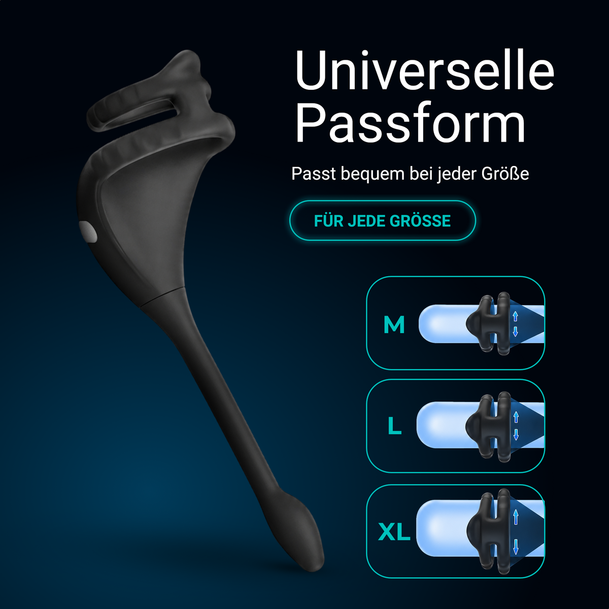 Thinpulse Pro mit universeller Passform, sitzt bequem in Größe M, L und XL