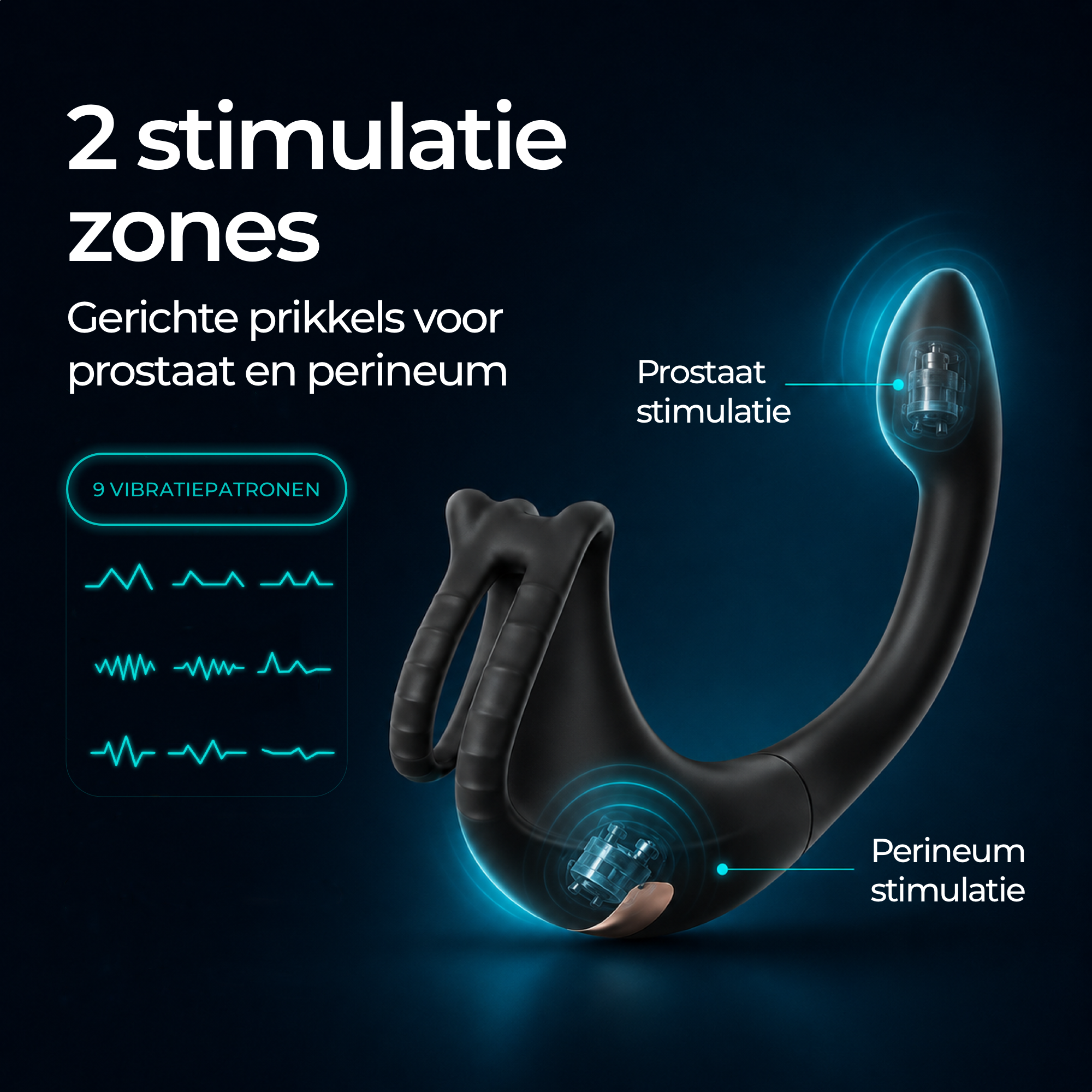 Thinpulse Pro - Prostaat Vibrator met Extra Dunne Tip