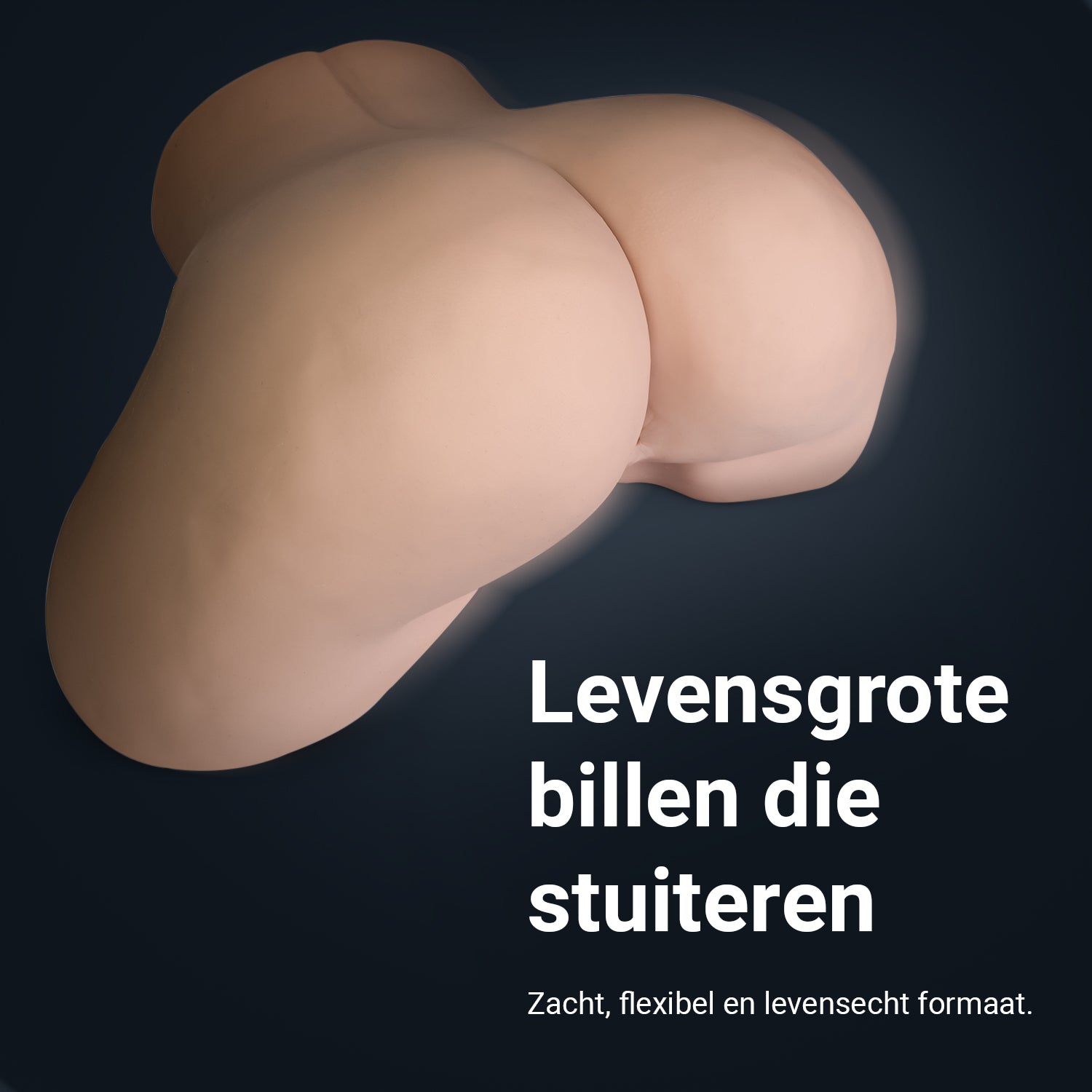 Sex doll - Buttocks - 15kg - 48cm - Loes
