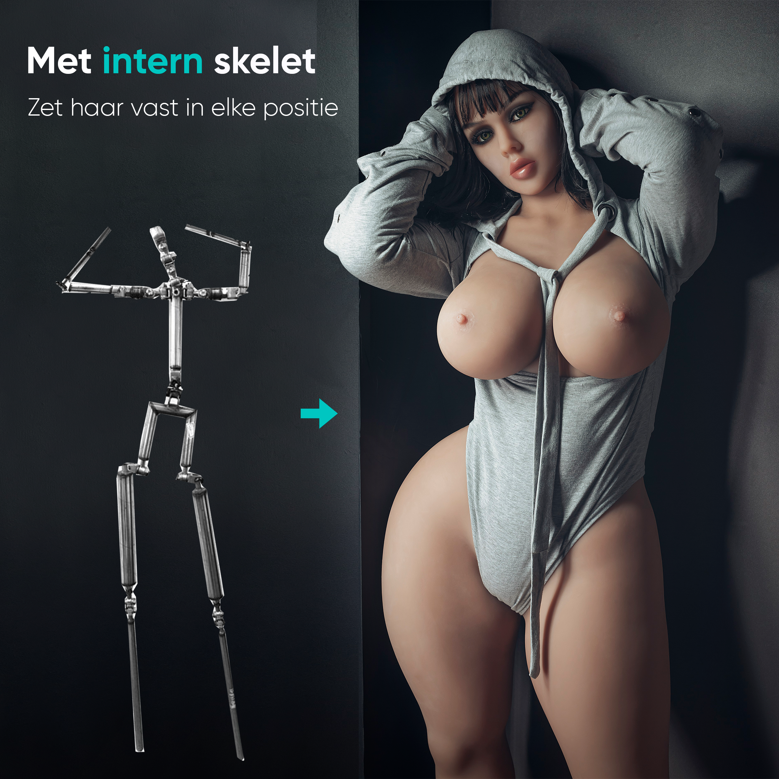 Eva voor details, sexpop voor mannen