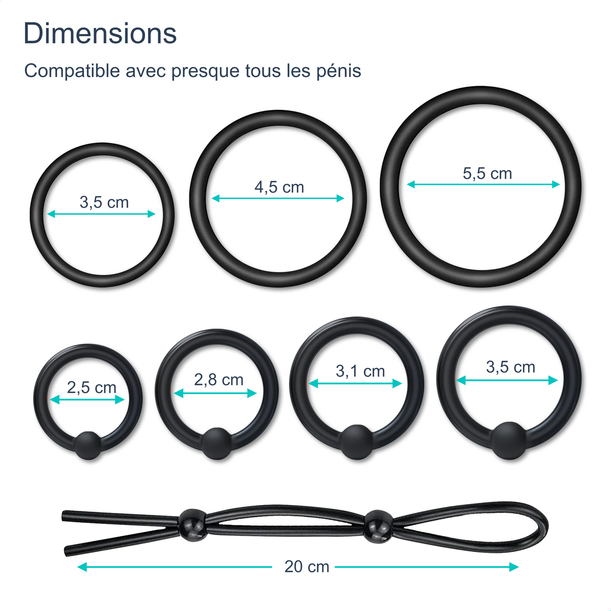 Cockrings, description 1, sextoys homme