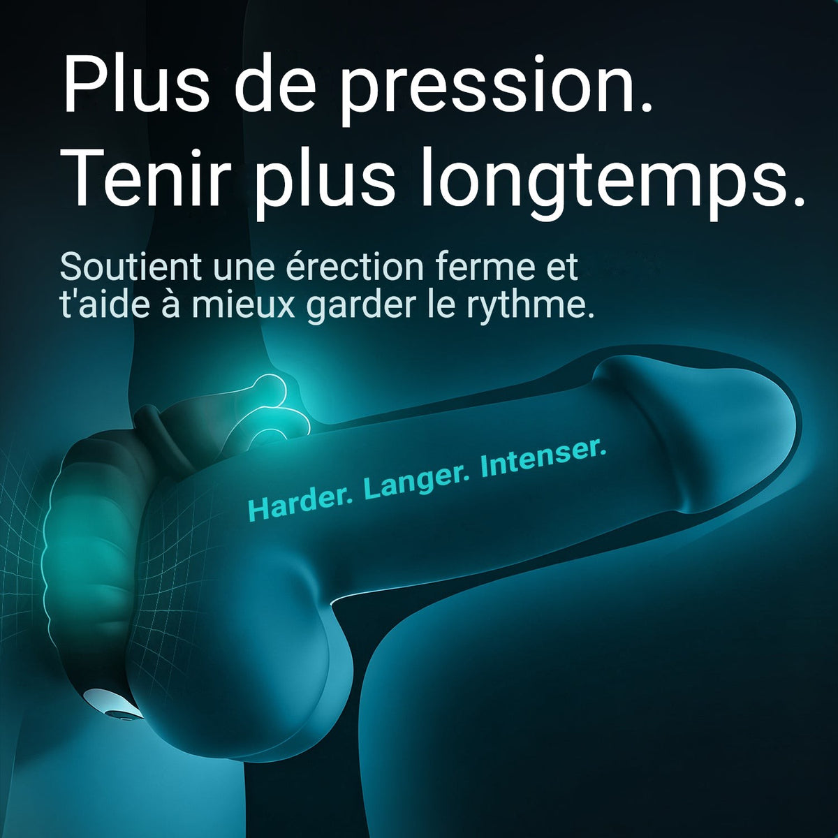 Cockring Ultrapulse, pour une érection plus ferme et plus d'endurance