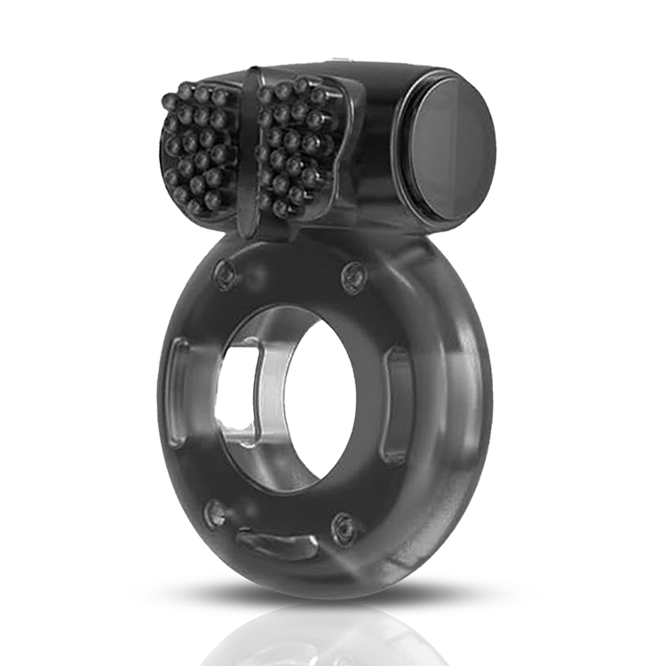 Vibrerende Cockring met Clitoris Stimulator